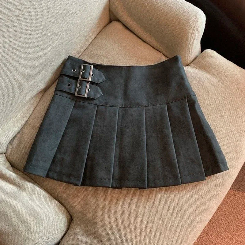 Leather Mini Skirts