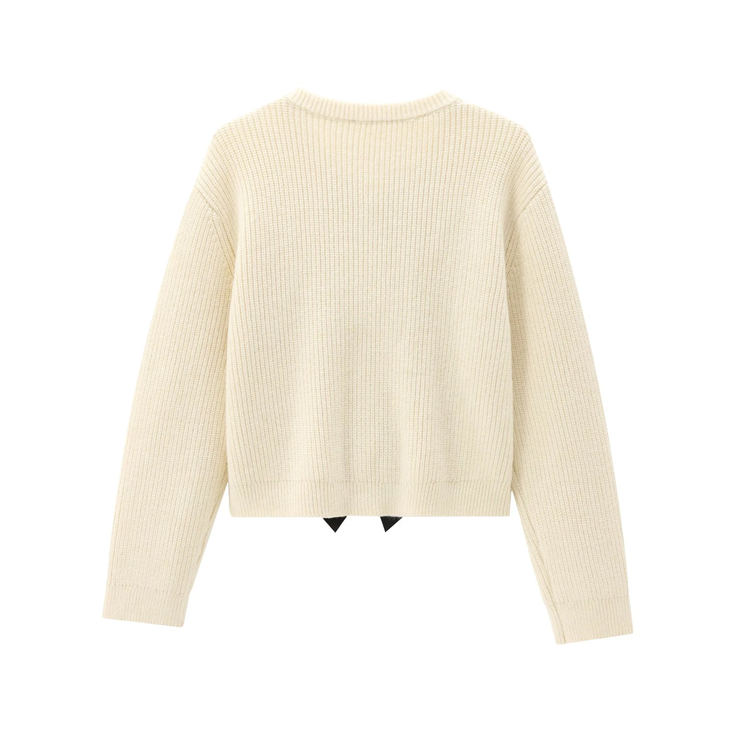 Cardigans O-Neck Long Sleeve