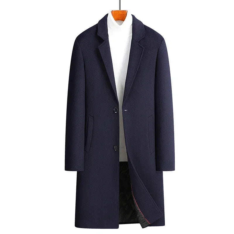 Long Woolen Coat