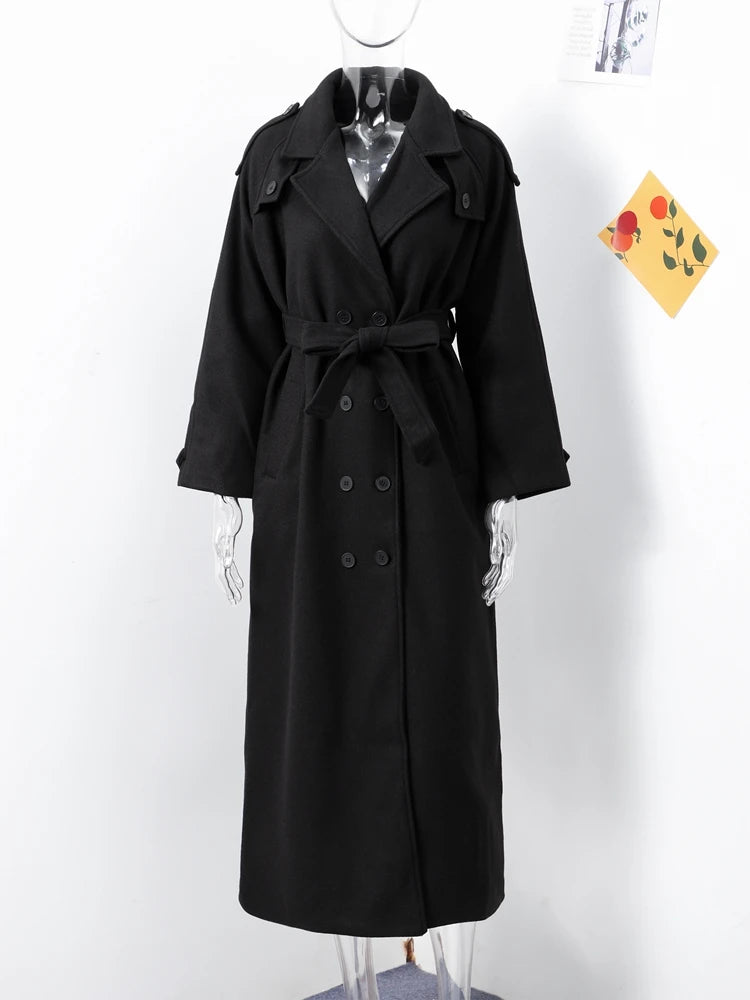 Long Trenchcoat with Belt