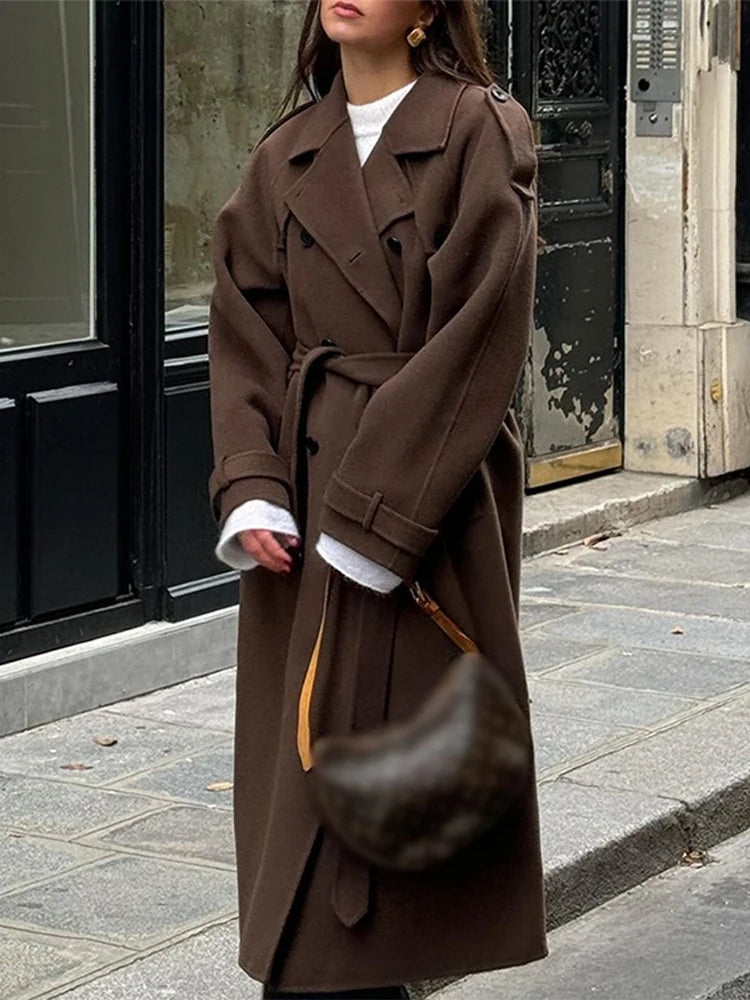 Long Trenchcoat with Belt