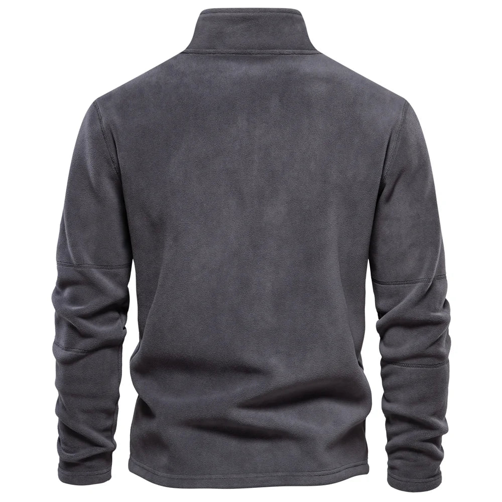 Zipper Neck Pullover