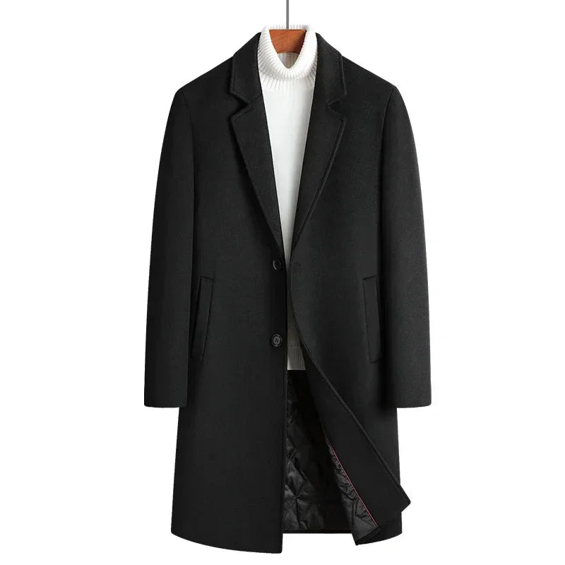 Long Woolen Coat