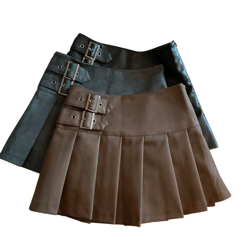 Leather Mini Skirts