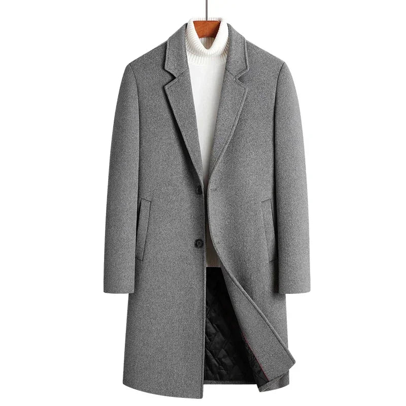 Long Woolen Coat